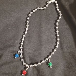 Dalmata spiked chain necklace